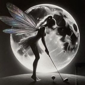 Print, Luna Golf, Neska