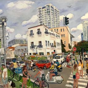 Gemälde, Rothschild Avenue, Helena Liberman