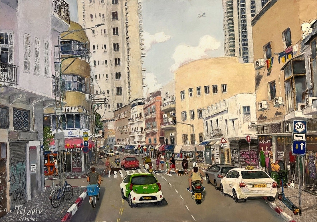 Helena Liberman, Tel Aviv Scene Helena Liberman, Tel Aviv Scene