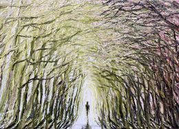 Painting, Traverser le bois, Frank De Blok