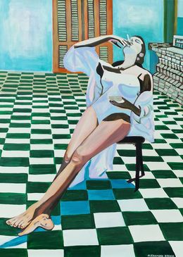 Gemälde, Relaxation, Alexandra Djokic