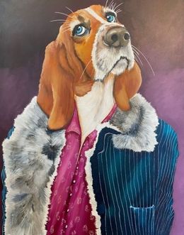 Gemälde, Le Basset, Muriel Andrin