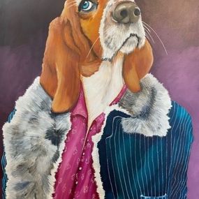 Gemälde, Le Basset, Muriel Andrin