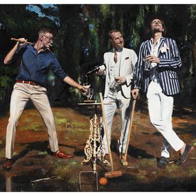 Drucke, Croquet in muddy puddles, Roeland Kneepkens