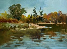 Painting, Getting out into nature, Suprunchuk Yuriy