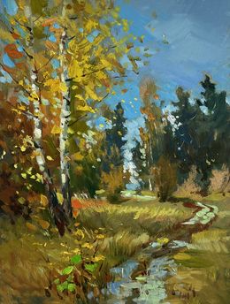 Painting, Breath of the autumn forest, Suprunchuk Yuriy