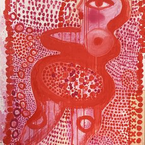 Gemälde, Venus Rouge, Brigitte Derbigny