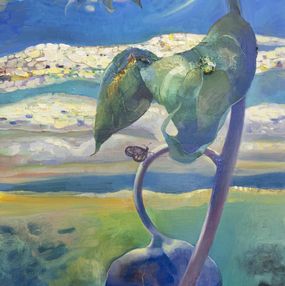 Gemälde, When the Sun and Moon Whisper, Anastasiia Grygorieva