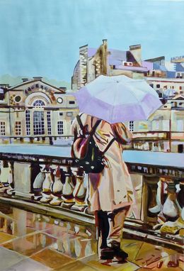 Painting, Traveler, Alexandra Djokic