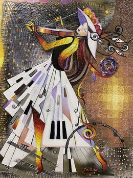 Peinture, Violinist of the Keys, Ruzanna Melqumyan
