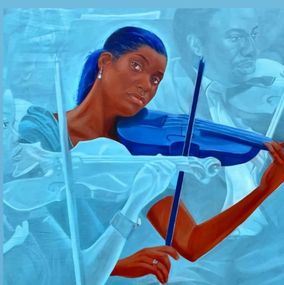 Gemälde, Rhythm and Blues, Adewuyi Theophilus