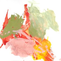 Peinture, Etendue spontanée - carrée #4, LN Le Cheviller