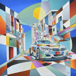 Peinture, Géometrie Urbaine, ZiB