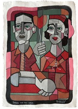 Painting, Donne moi ton coeur, AKET
