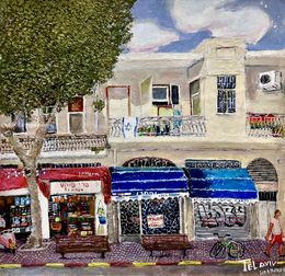 Peinture, City Life, Helena Liberman