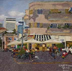 Gemälde, Tel Aviv Routine, Helena Liberman
