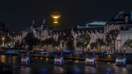 Fotografien, Une nuit avec la vasque olympique, Théo Castillon