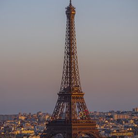 Photography, La Grande Dame de Fer aux couleurs de Paris 2024, Théo Castillon