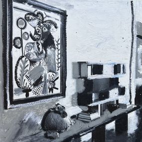 Fine Art Drawings, Interior (1), Cedric Avril