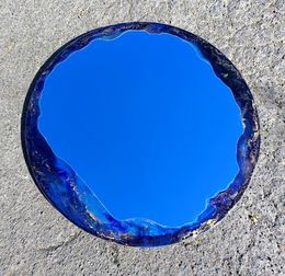 Gemälde, Rhapsodie In Blue Lagoon, Adélaïde Leferme