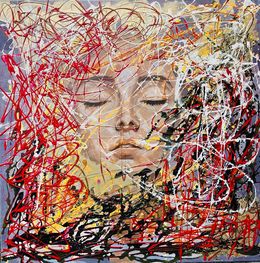 Peinture, Captive of nets, Dyana