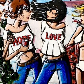 Gemälde, Hope & Love, Lydi
