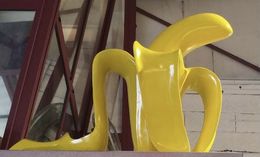 Sculpture, La banane des jours heureux ou La prosternée, Olivia Moélo