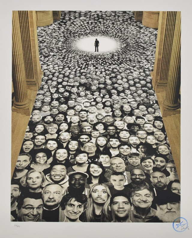 JR, Inside Out, Au Panthéon JR, Inside Out, Au Panthéon