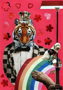 Gemälde, Tiger, Ekaterina Shitova