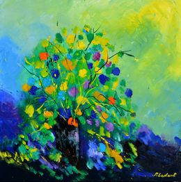 Peinture, A colourful still life, Pol Ledent