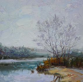 Gemälde, Foggy day, Alisa Onipchenko-Cherniakovska