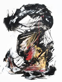 Painting, Rise Of The Dragon, Paresh Nrshinga