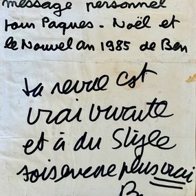 Dessin, Sans titre, Ben