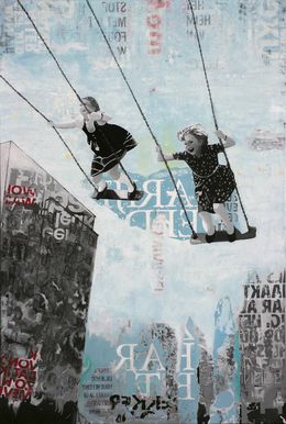 Painting, Saturday swing, DB Waterman