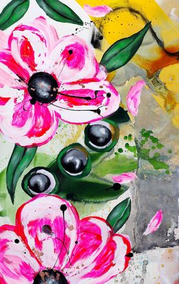 Painting, Whispers of hope, Poonam Choudhary