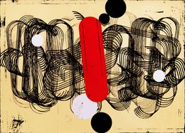 Painting, Unspoken Story 7., Petr Strnad