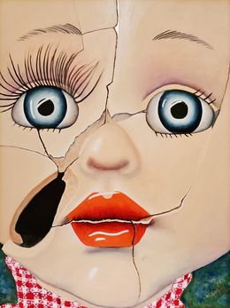 Gemälde, Doll N°1, Olivia Moélo