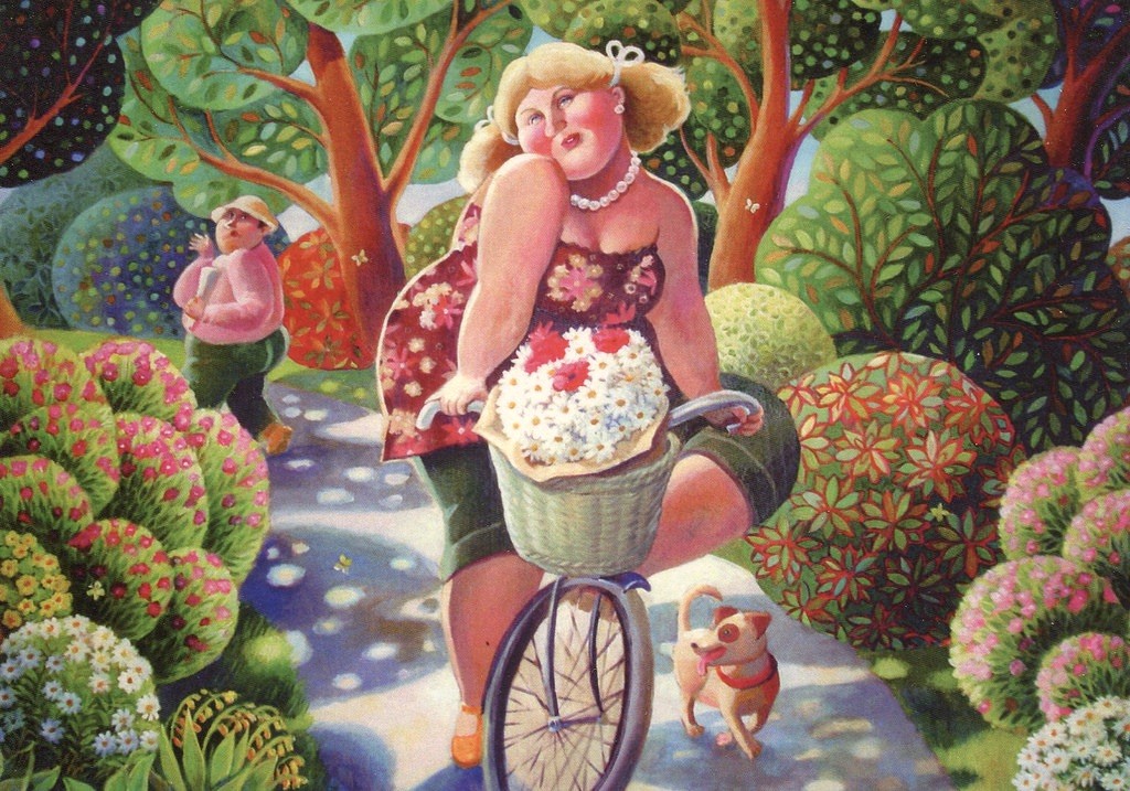 Anna Varella, Bicycle Ride Anna Varella, Bicycle Ride