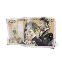 Skulpturen, Gainsbourg Vs 500Fr, Ske