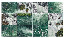 Photography, Rhine falls Installation 12, Bernhard Lang