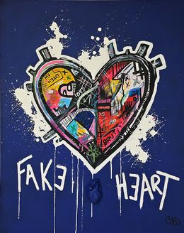 Peinture, Fake Heart, cObo