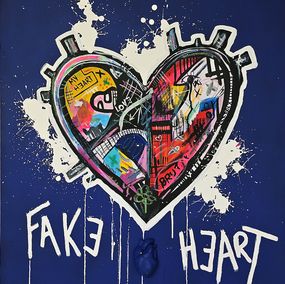 Painting, Fake Heart, cObo