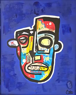 Peinture, Bleu, cObo