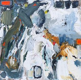 Peinture, Mer Agitte, Aude De Voc