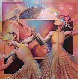 Gemälde, El abrazo de las virtudes, Mumov