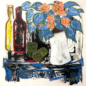 Painting, Petit Bouquet, Pier
