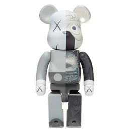 Design, Bearbrick Kaws Dissected 400% Grey, Bearbrick
