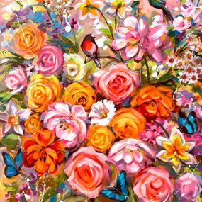 Gemälde, A Floral Song Of Love, Yasna Godovanik