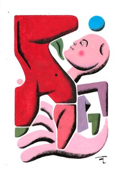 Painting, De Justesse, Flavien Couche