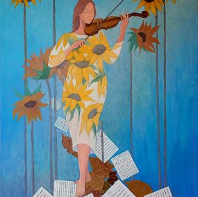 Gemälde, Autumne. Vivaldi inspiration., Ema Szabo